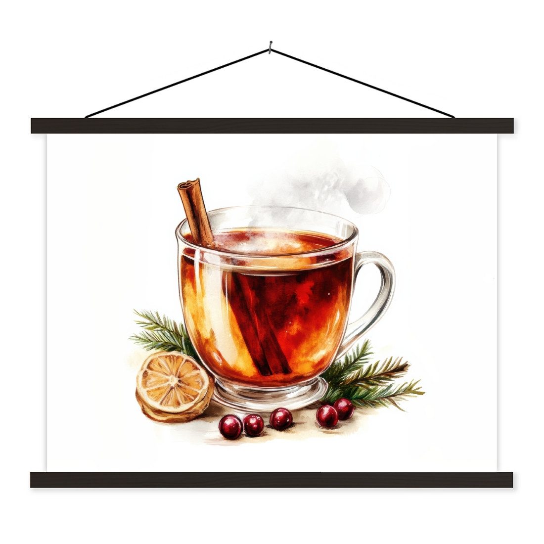 MuchoWow Poster Tee - Warm - günstig online kaufen