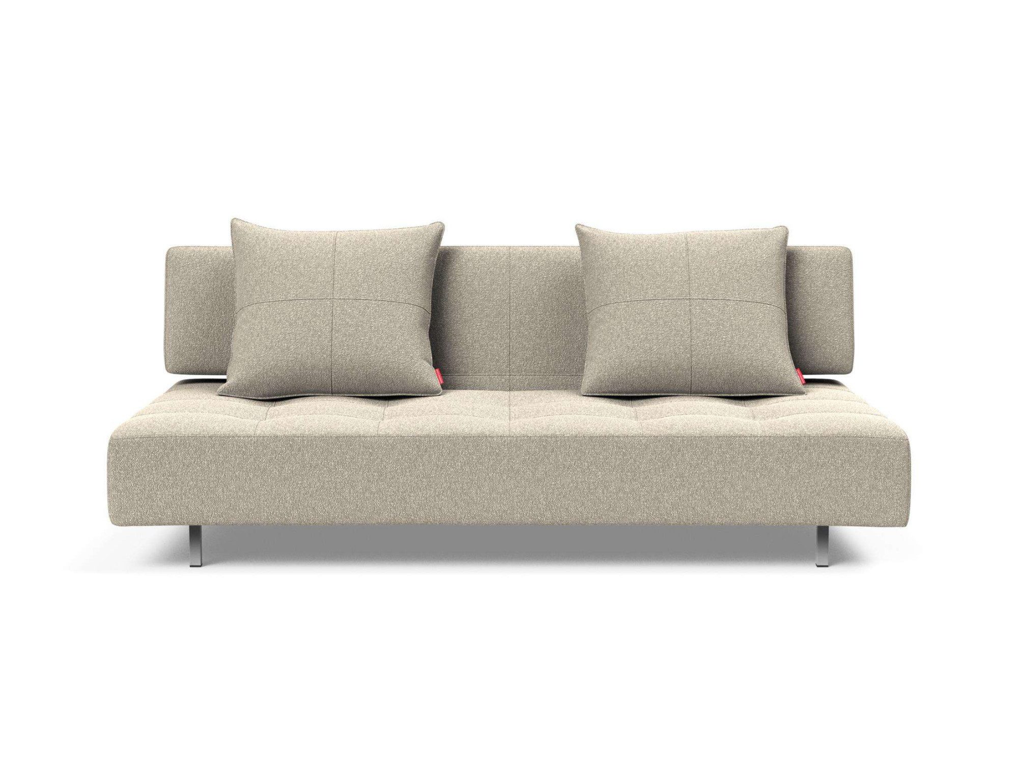 INNOVATION LIVING ™ Schlafsofa Longhorn, Gästebett, Couch, Tagesliege, Bettsofa, Schlaf-, Relax-, oder Sitzposition, Liegefläche 140x200 cm