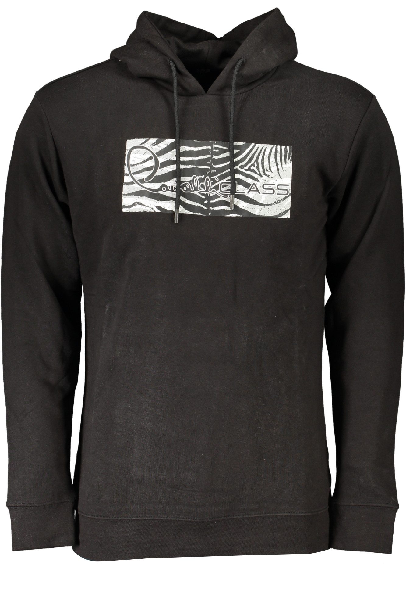 Cavalli Class Sweatshirt Herren-Sweatshirt schwarz ohne Reißverschluss -
