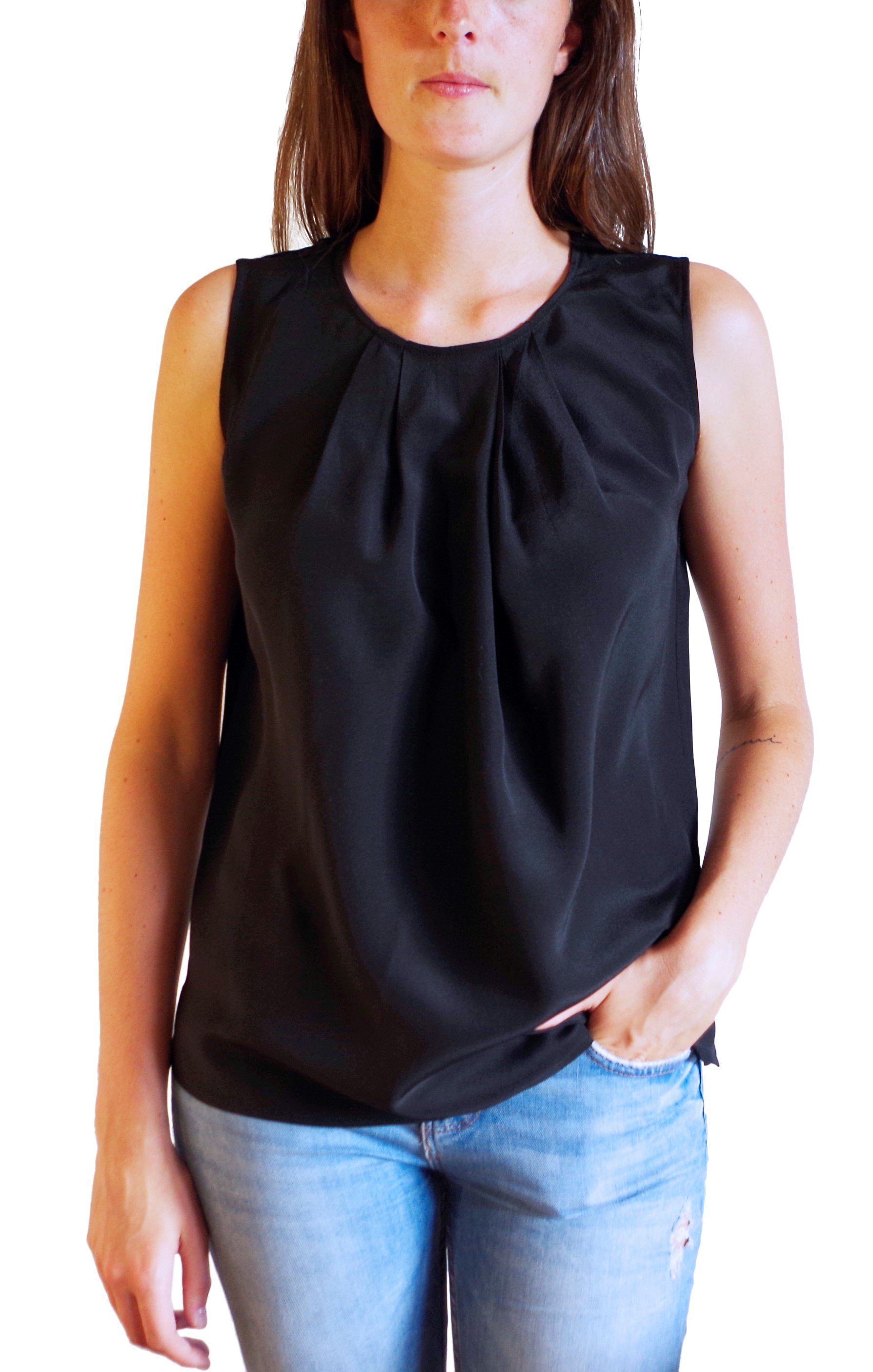 Seidenbluse Seidenbluse Gileseta Bluse aus 100% Seide