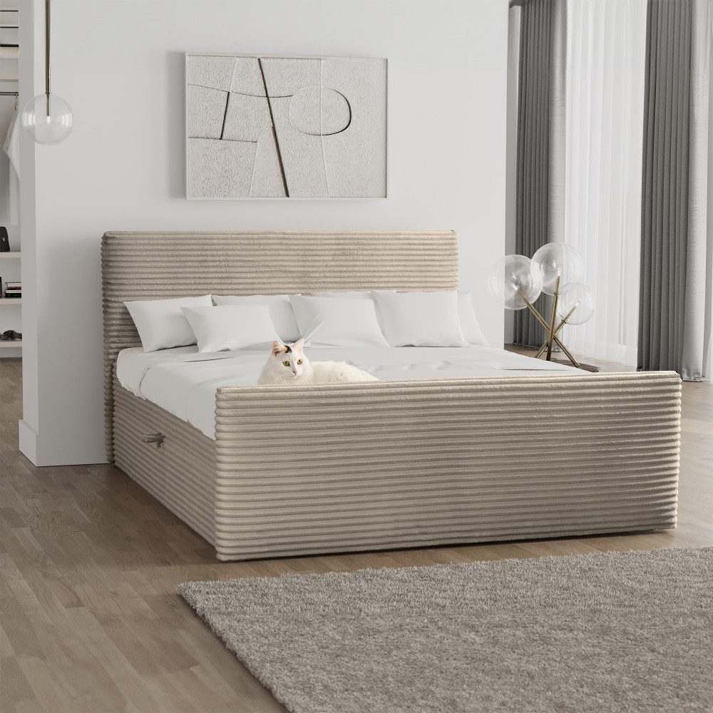 Kaiser Möbel Boxspringbett Trento mit Bettkasten, günstig online kaufen