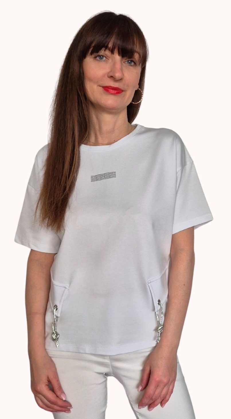 Estefania for woman T-Shirt mit dezenten günstig online kaufen
