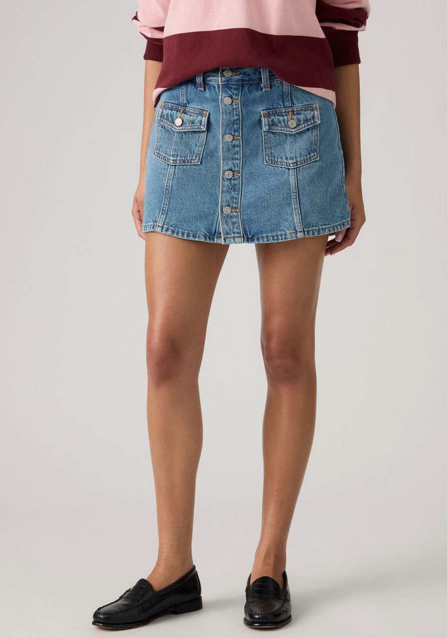 Levi's® Skort BUTTON FRONT SKORT mit praktischen Taschen