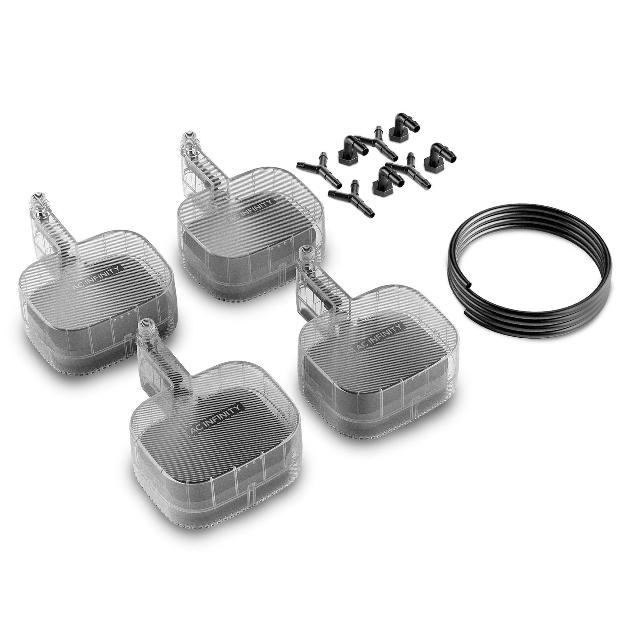 AC INFINITY Bewässerungsventil Automatisches Nachfüll-Ventil-Set für Selbstbewässerungs Basis, (4er-Set, 4er-Set), Automatisches Nachfüllventil, Schwerkraftbetrieb