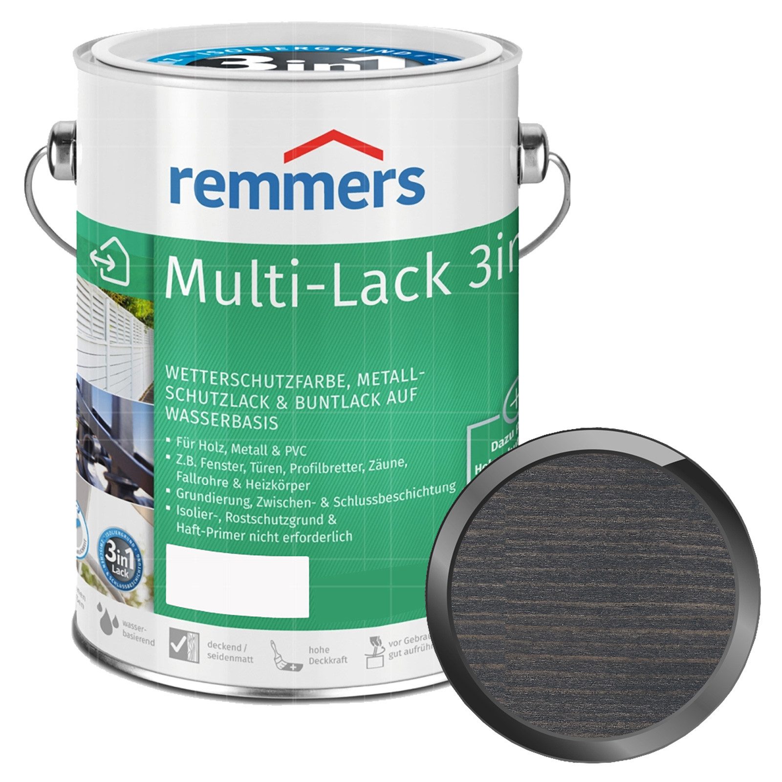 Metallschutzlack Multi-Lack 3in1 - 0,375 Ltr