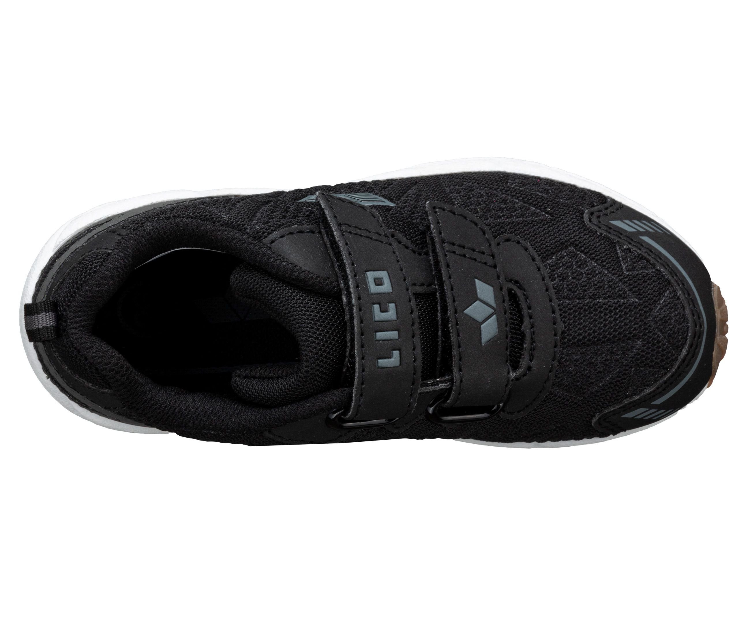 Lico Sportschuh Flori V schwarz/grau Hallenschuh