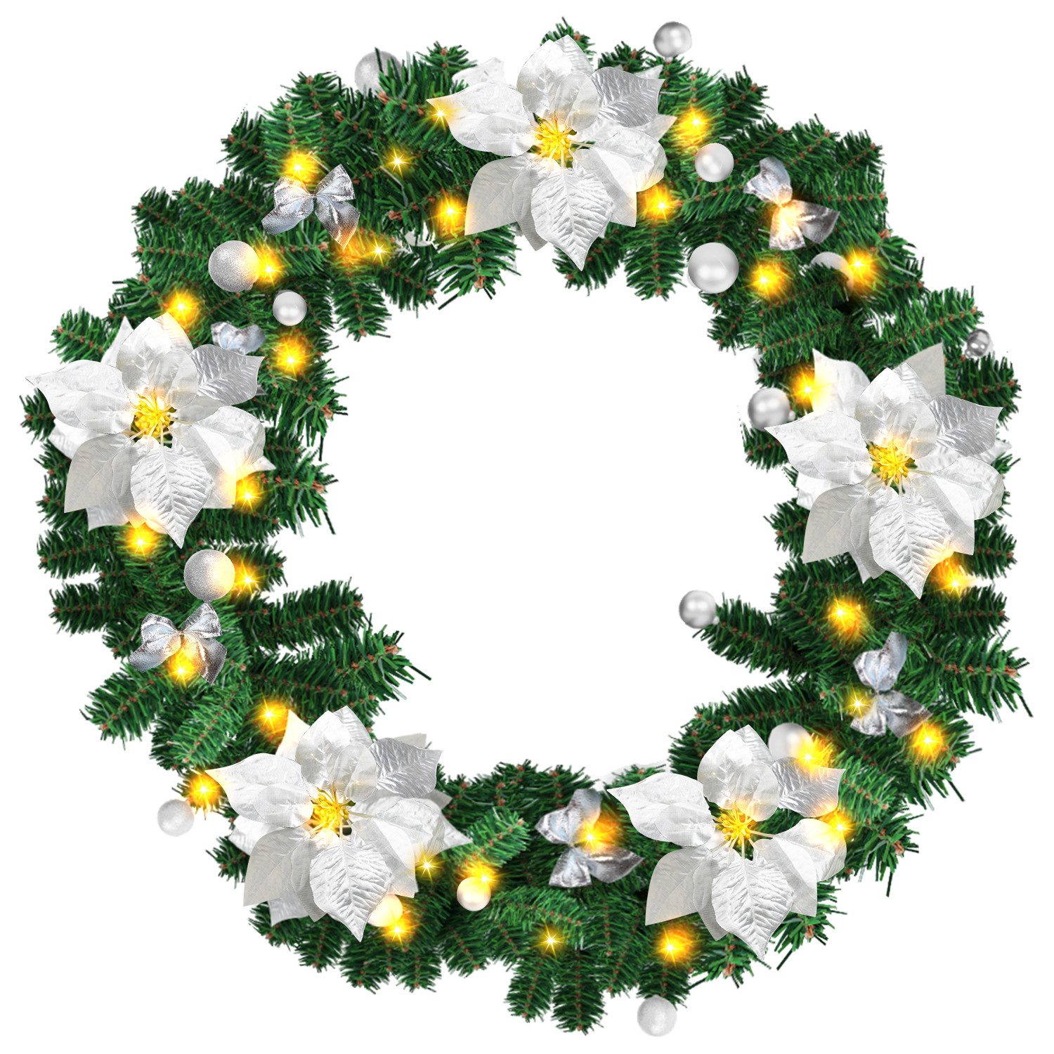 Kunstgirlande 2.7M Weihnachtsgirland Tannengirland Weihnachtdekoration Trep günstig online kaufen