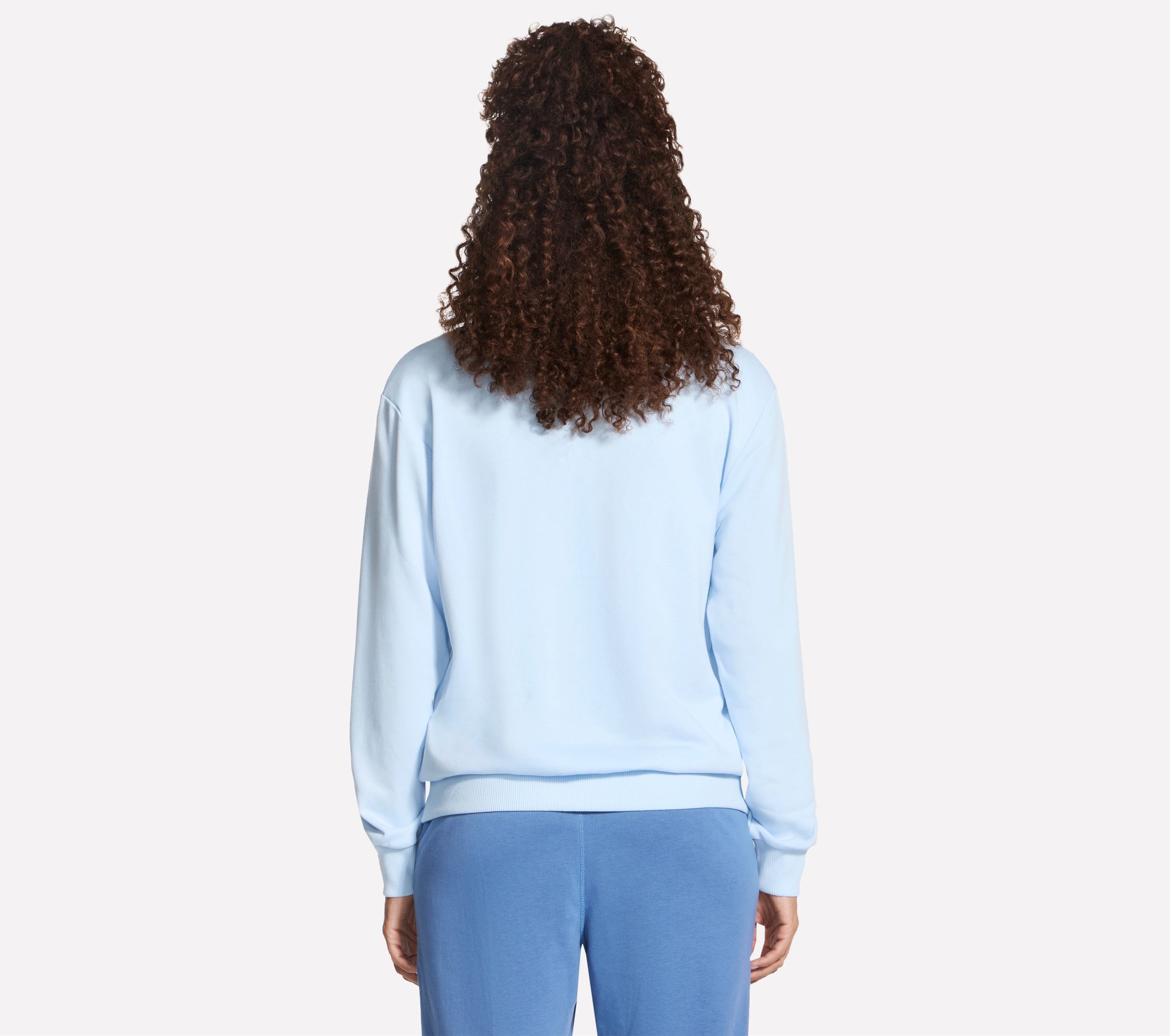 Skechers Sweatshirt SKECHERS SIGNATURE CREW aus Baumwolle und Polyester, für Erwachsene – Bild 2 von 2