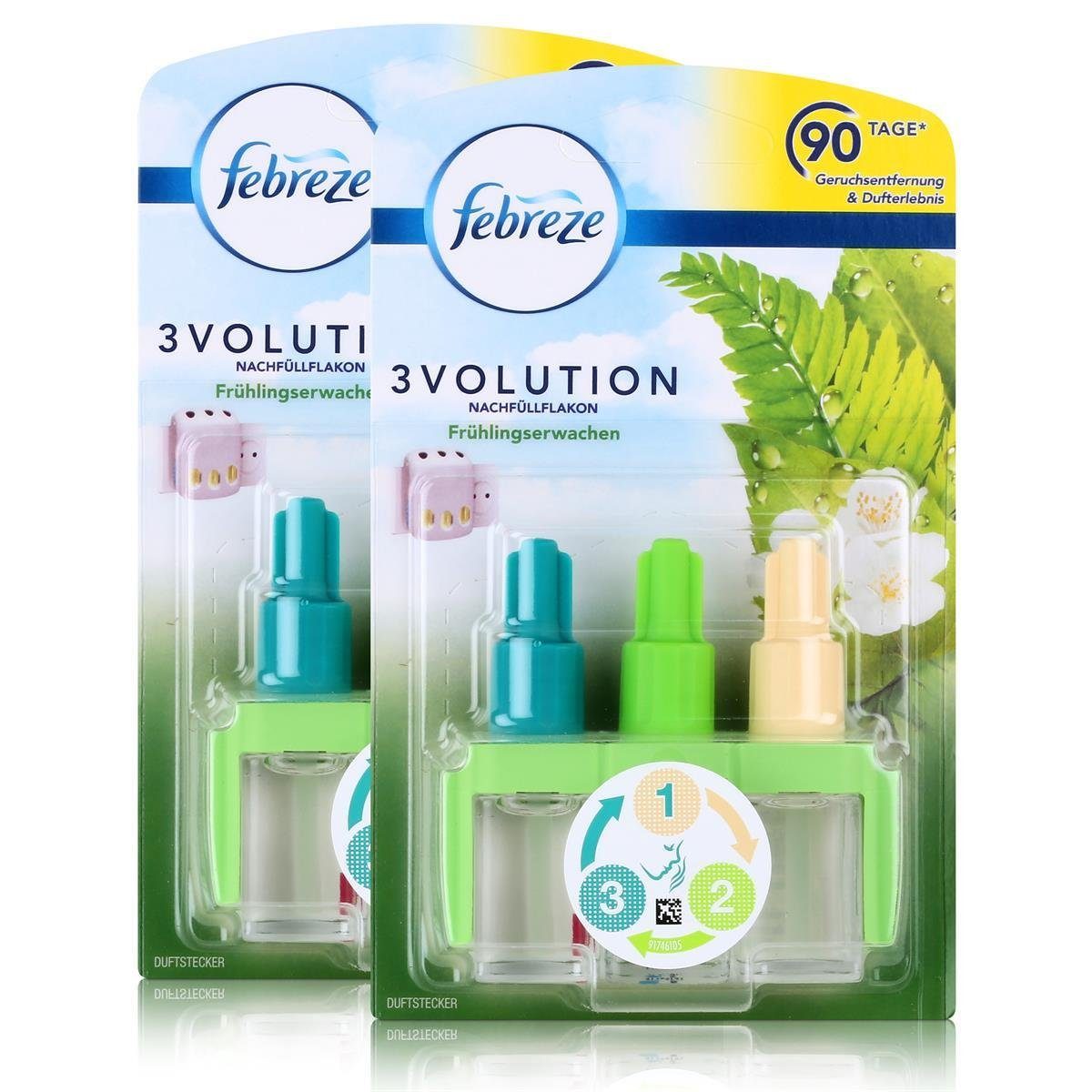 Febreze Raumduft Febreze 3Volution Duftstecker Nachfüllflakon Frühlingserwachen 20ml (2