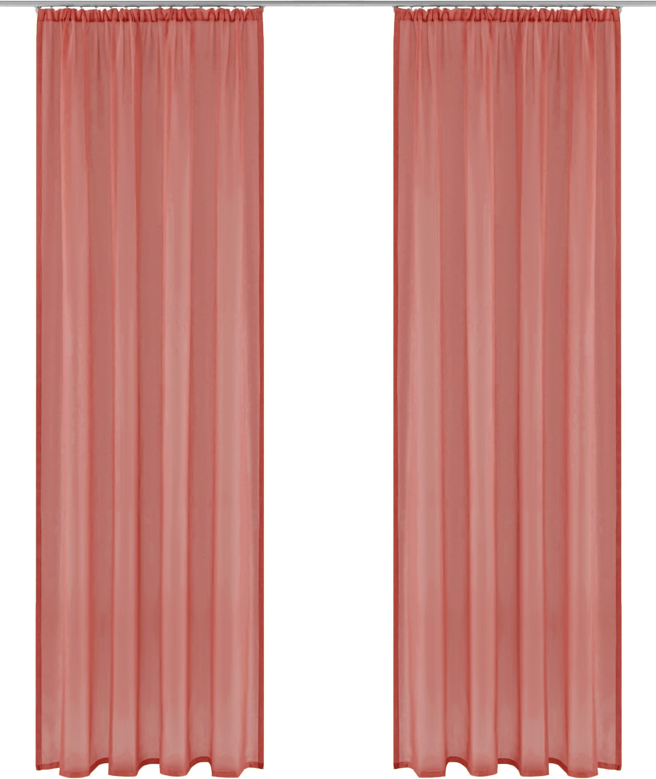 my home Gardine XANA mit Ösen, Kräuselband oder Schlaufen (1 St), Kräuselba günstig online kaufen