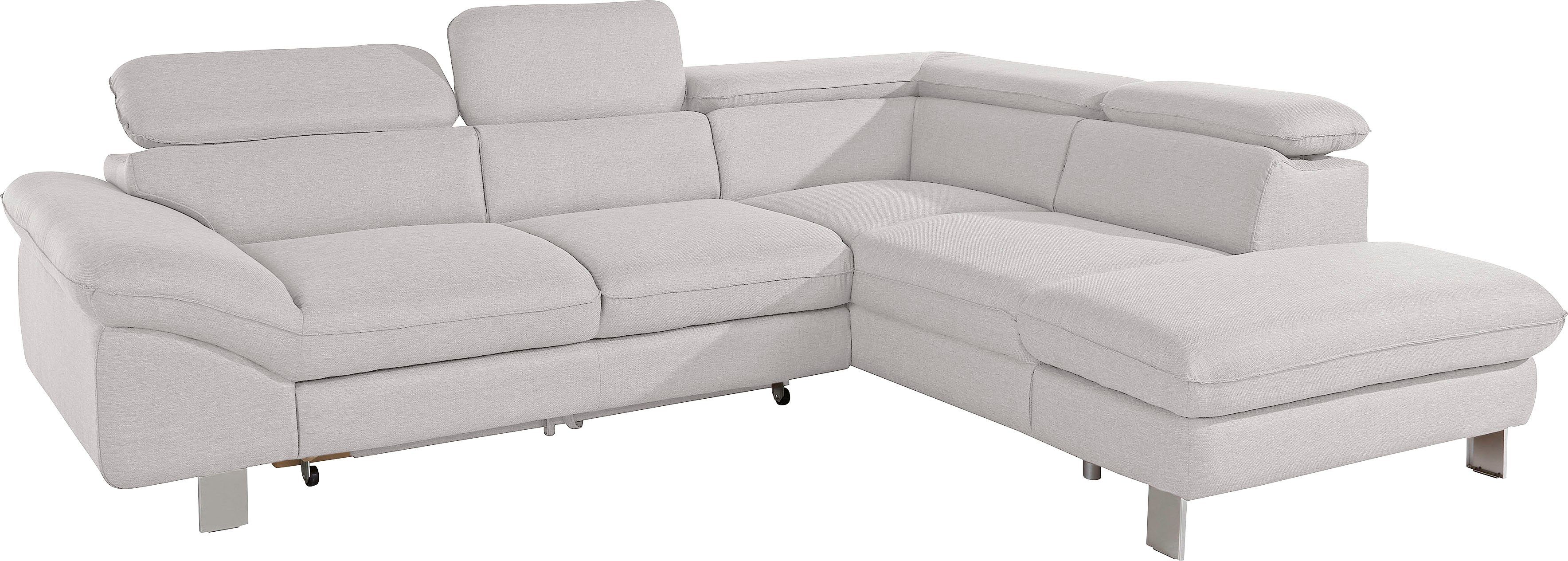COTTA Polstergarnitur "Driver L-Form", (Set, 2 tlg.), Set bestehend aus: Ec günstig online kaufen
