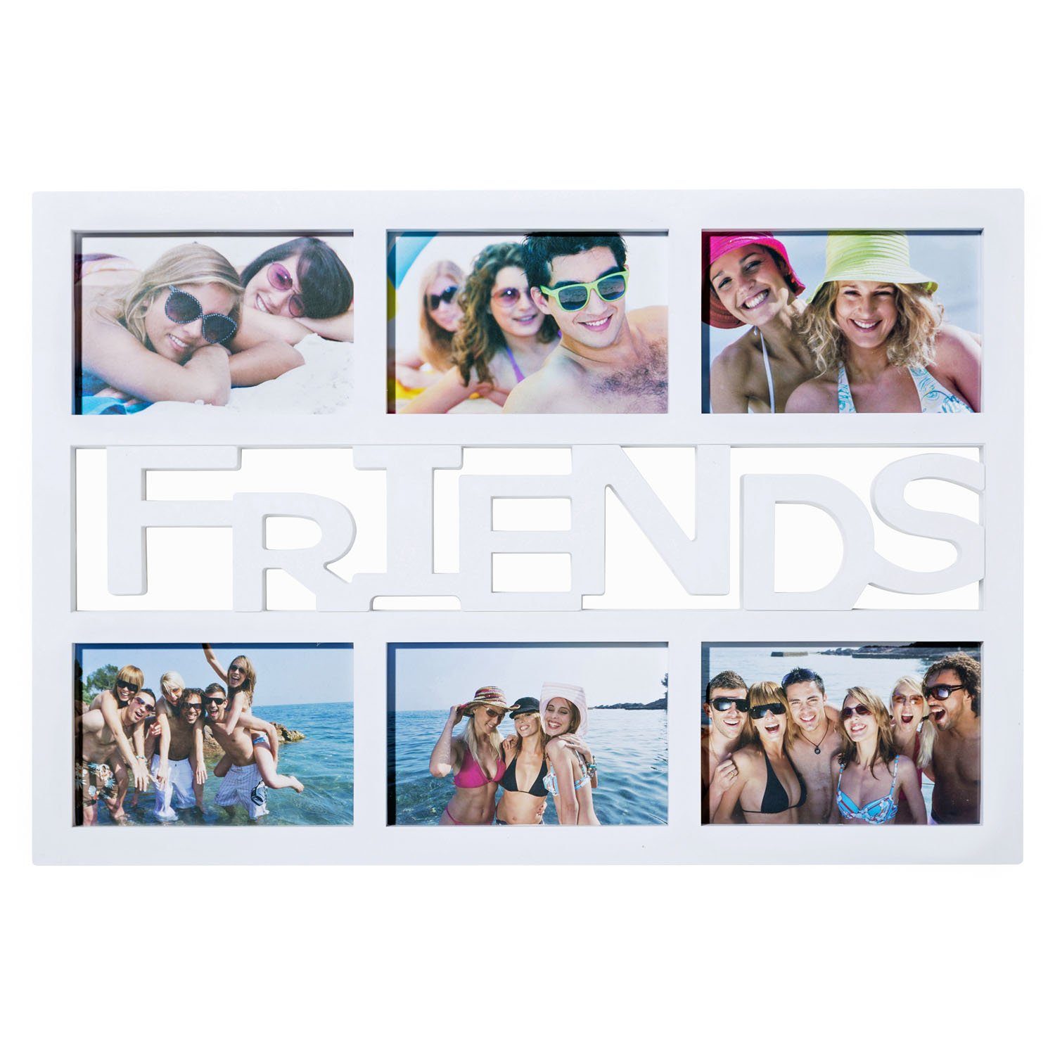 Goods+Gadgets Bilderrahmen XXL Fotorahmen Bildergalerie, für günstig online kaufen