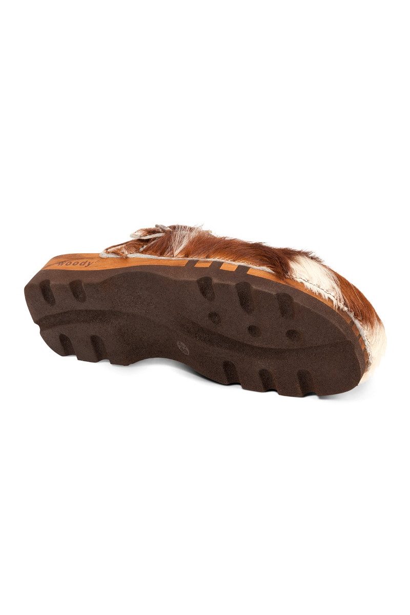 woody GmbH Kuhfell Clogs - LUKAS FELL - kuhfell Sneaker