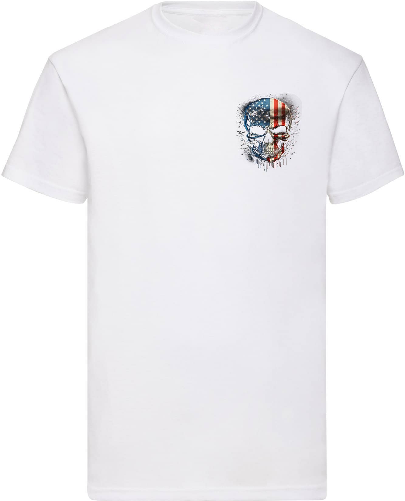Banco T-Shirt Herren T-Shirt mit Totenkopf günstig online kaufen