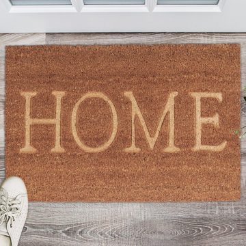 Fußmatte Fußmatte Home, relaxdays, Höhe: 15 mm