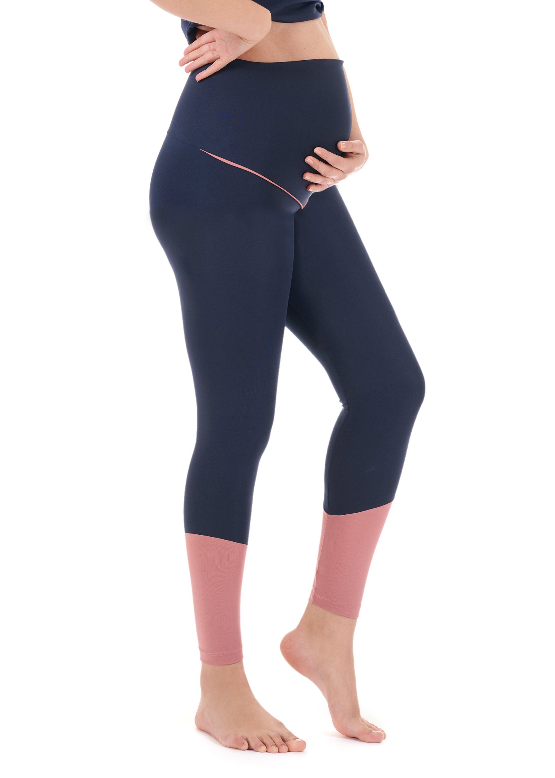 Herzmutter Umstandsleggings Umstands-Sport-Leggings - Yogahose für Schwangere (1-tlg)