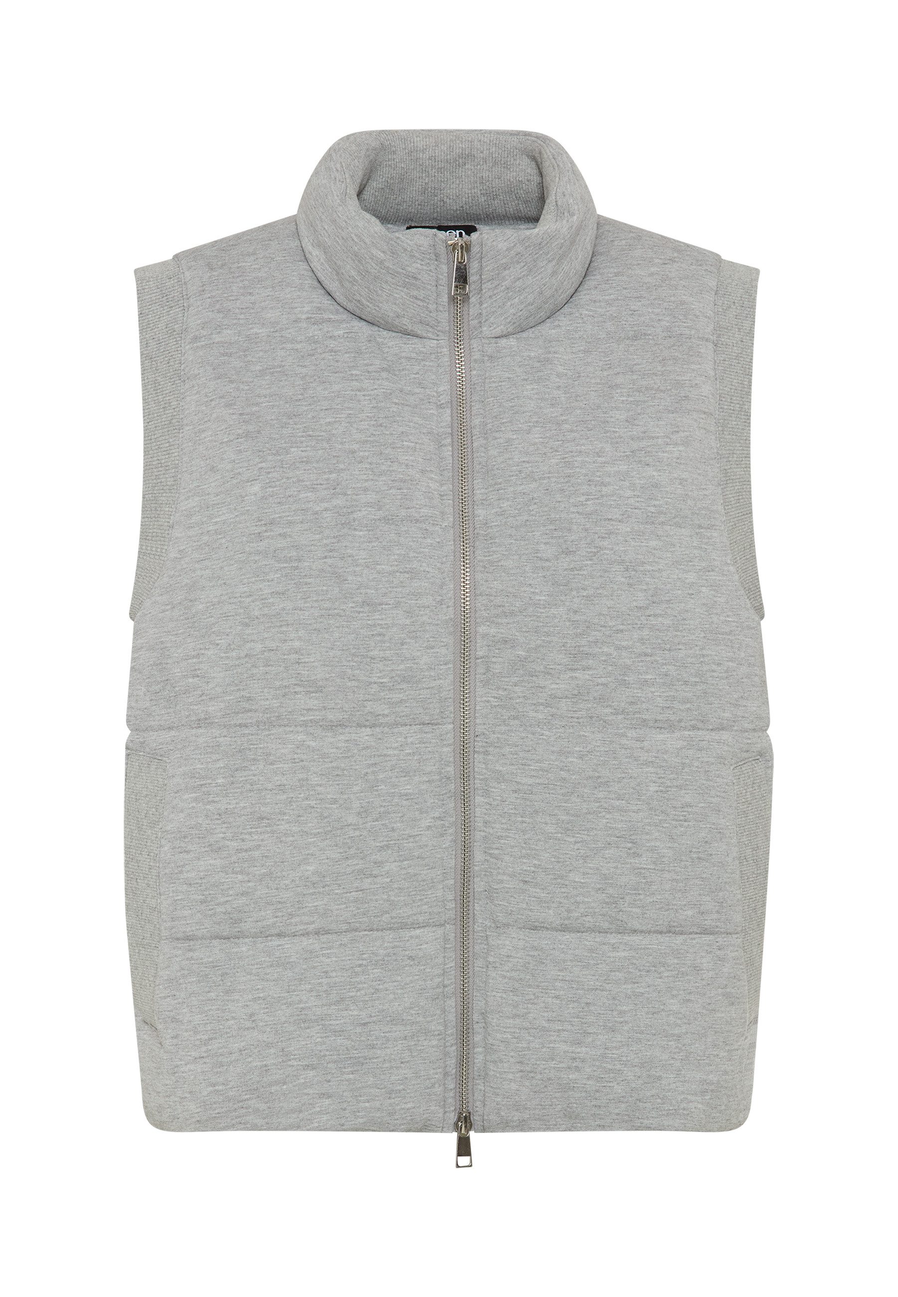 Olsen Outdoorjacke mit kleinem Stehkragen und Reißverschluss