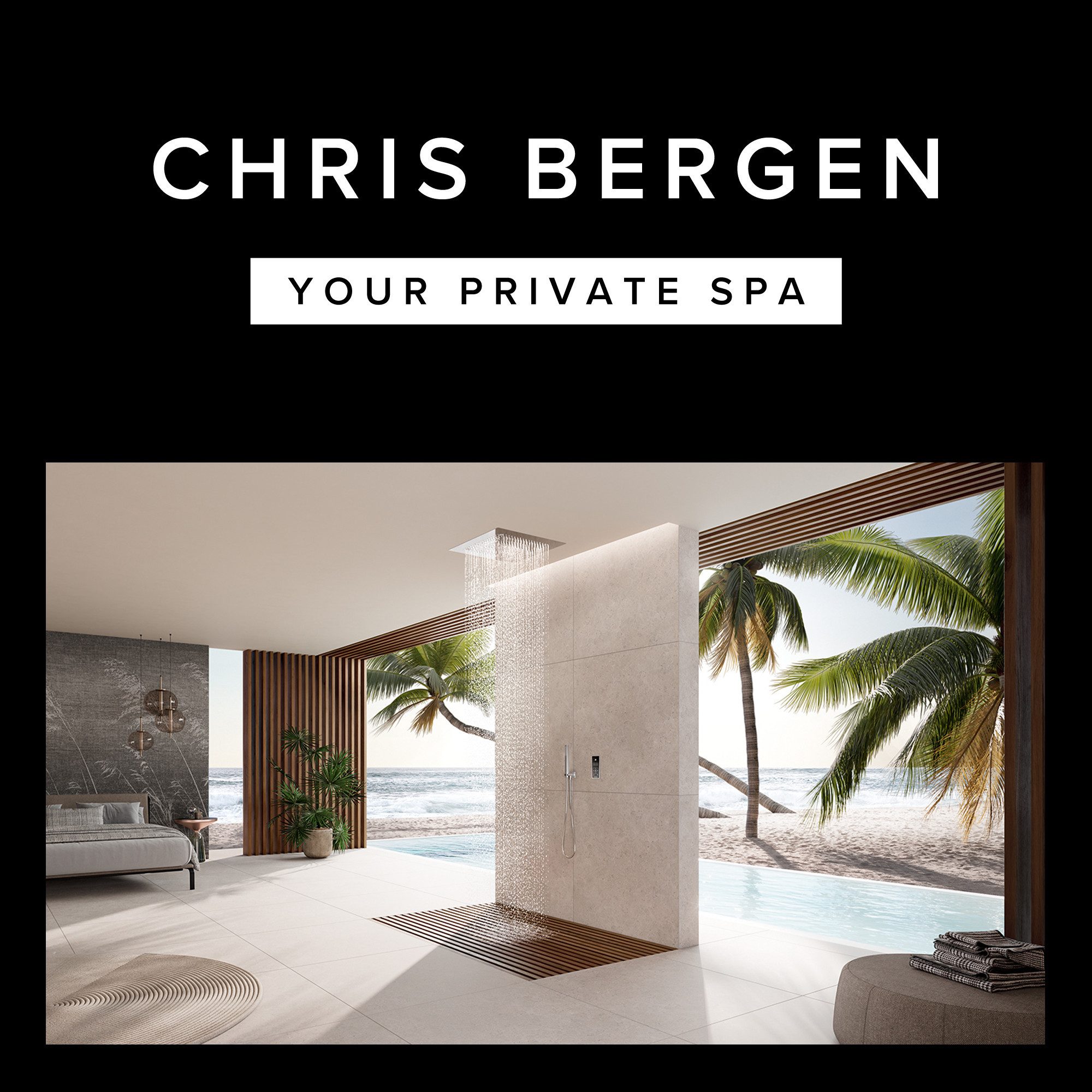 CHRIS BERGEN Kopfbrause Coco, mit Brausearm