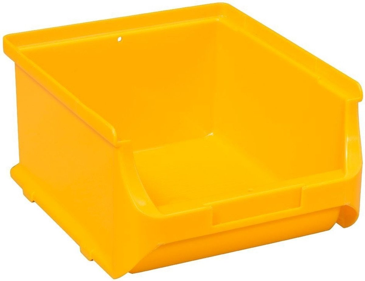 Aufbewahrungsbox Sichtlagerbox ProfiPlus Gr. 2B BxTxH 13,5x16x8,2cm gelb