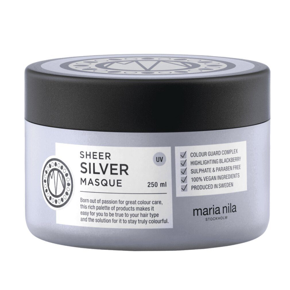 Maria Nila Haarkur Sheer Silver Hair Mask