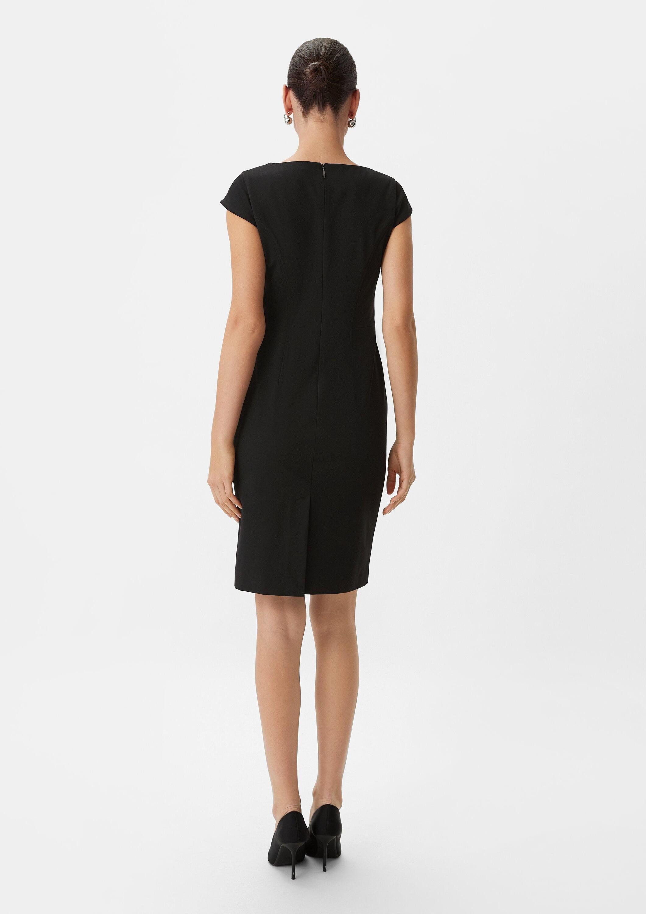 comma Minikleid Kleid Kleid mit Kappärmeln