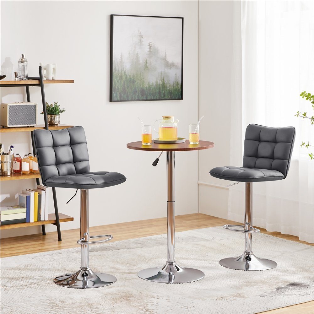 Yaheetech Barhocker (2er), Barstühle 360°Drehbar Küchenstühle günstig online kaufen