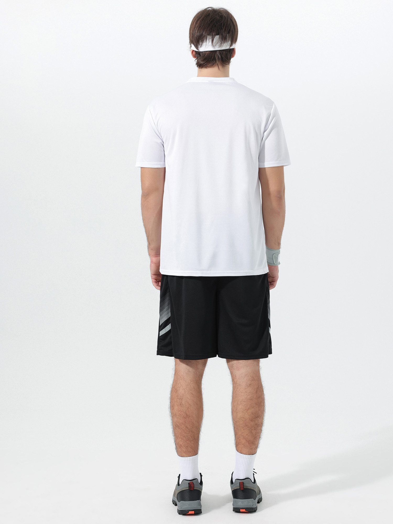 YOUTHUP Sportanzug, Trainingsanzug Herren Set T-Shirt und Kurze Hose Bequeme Passform