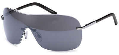 BEZLIT Eyewear Monoscheibensonnenbrille Damen Sonnen Brille Monoscheiben (1-St) mit schwarzen Linsen