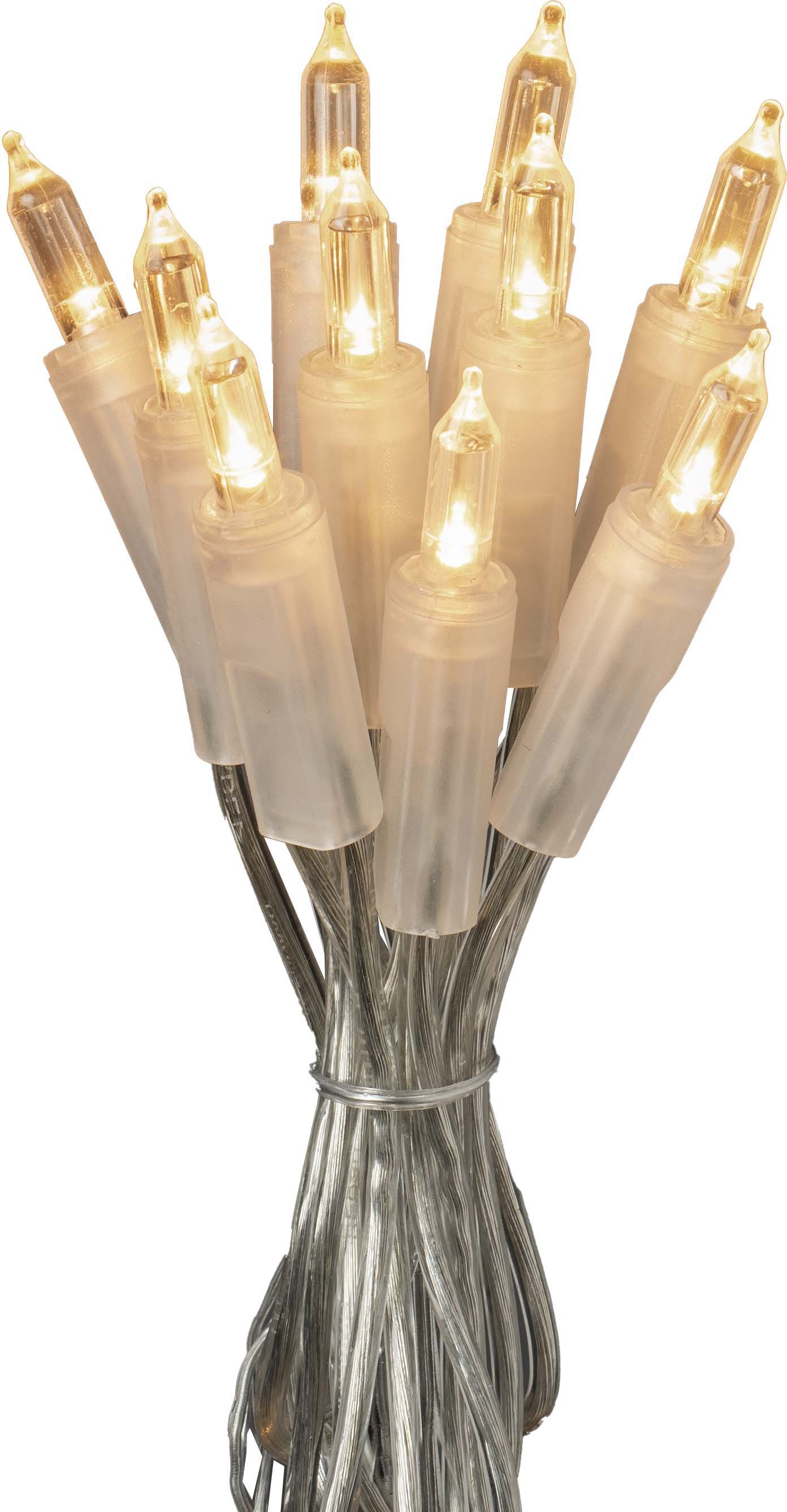 KONSTSMIDE LED-Lichterkette Weihnachtsdeko aussen, 40 warm weiße Dioden günstig online kaufen