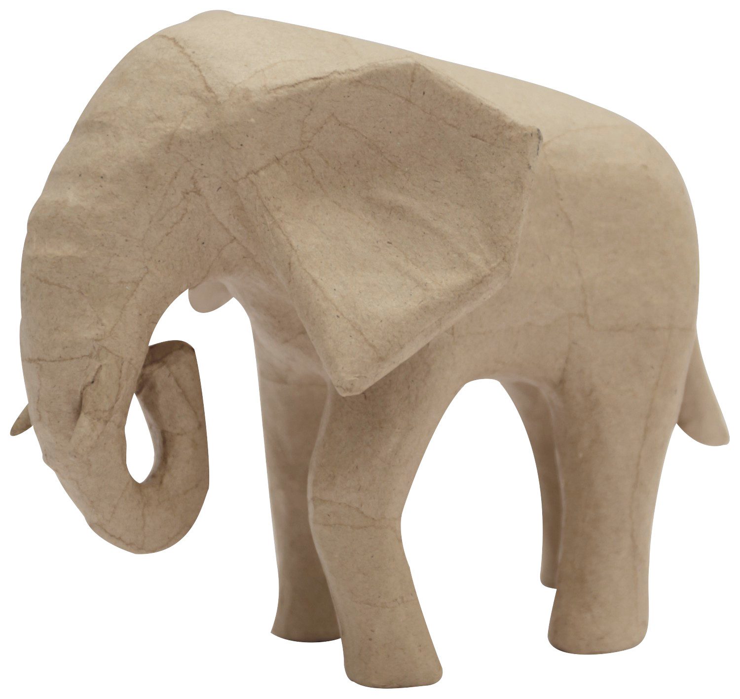 décopatch Dekofigur Afrikanischer Elefant, Pappmaché günstig online kaufen