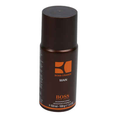 BOSS Eau de Toilette Hugo Boss Orange Man Deodorant Spray 150 ml