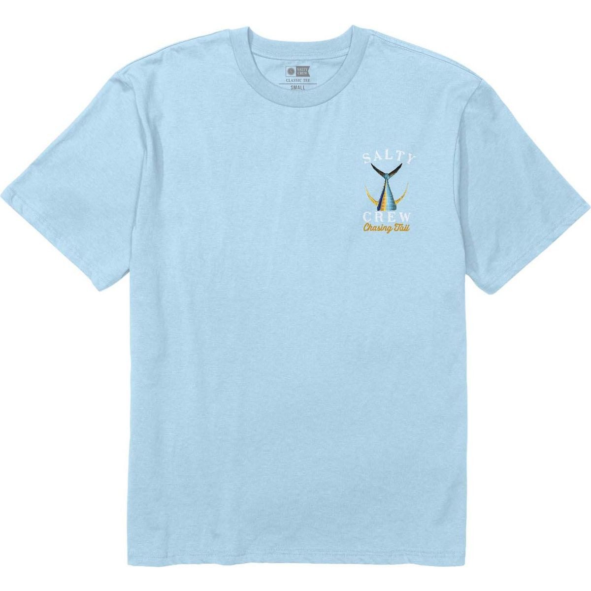 Salty Crew Kurzarmshirt Tailed Short Sleeve Tee Stilvolles T-Shirt aus Bio-Baumwolle mit einzigartigen Grafiken