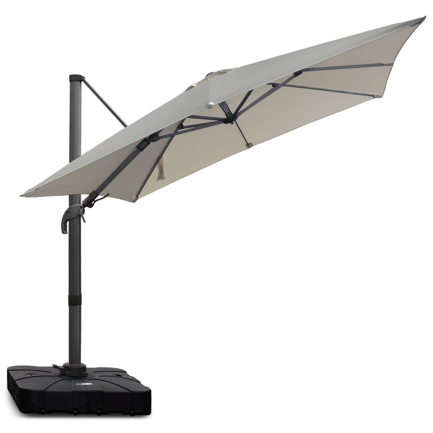 RANSENERS Sonnenschirm AMS270-Kreuzbasis, LxB: 270x270 cm, günstig online kaufen