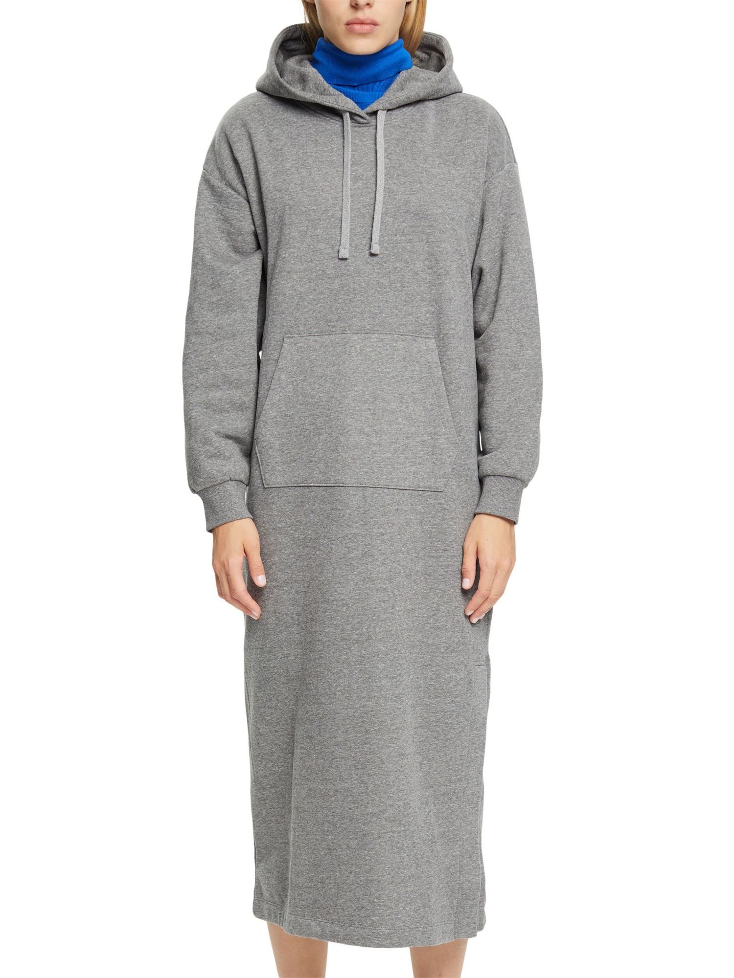 Esprit Maxikleid Hoodie-Kleid in Longform
