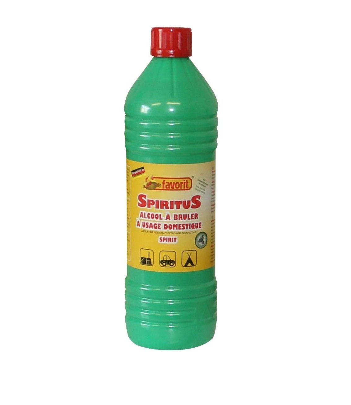 favorit Gartenfackel Spiritus, Inhalt 1 Liter, kindersichere Flasche
