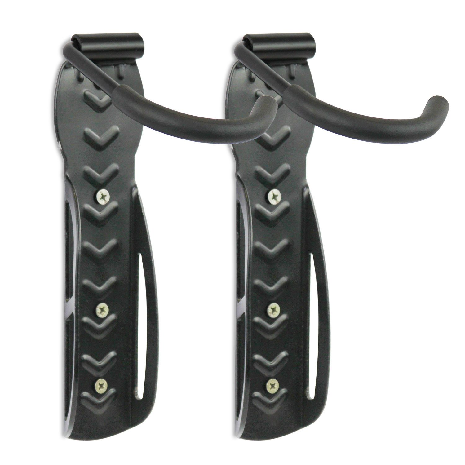 Fahrradwandhalterung Fahrrad Wandhaken, 2er Set - vertikal max. Belastung 25 kg