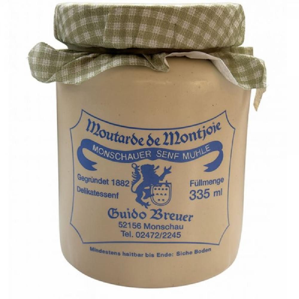 Historische Senfmühle Monschau Grillsauce Grüner Pfeffer Senf (335ml)