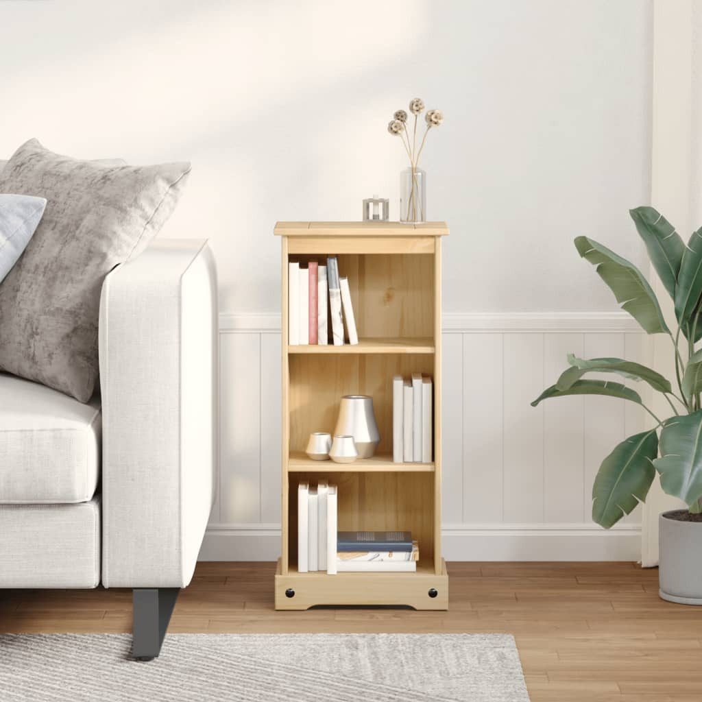 vidaXL Bücherregal Bücherregal Corona 46x29x100 cm Massivholz Kiefer, 1-tlg günstig online kaufen