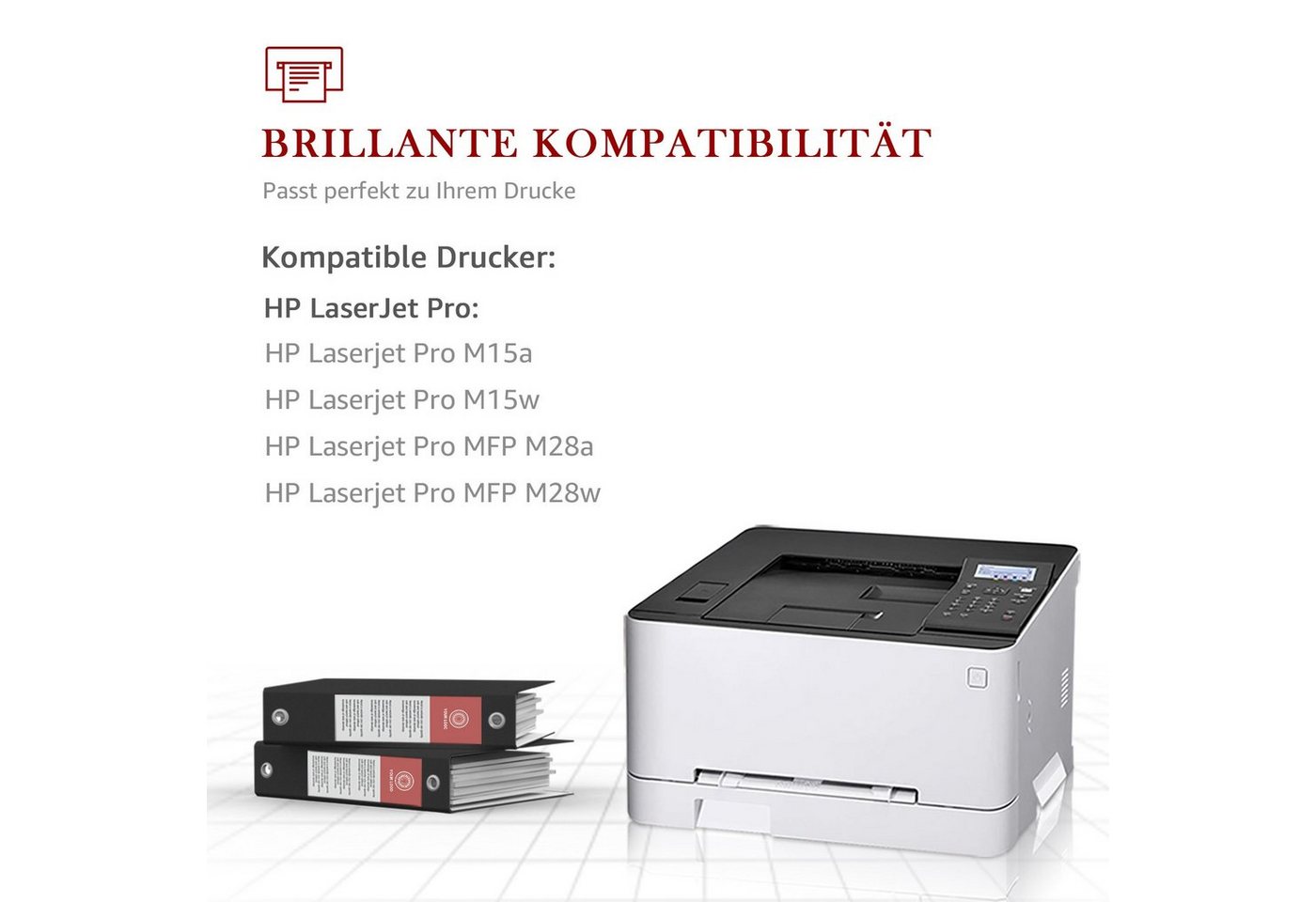 Thumbnail - Toner Kingdom Tonerpatrone Kompatible für HP CF244A 44A, (ca. 2000 Seiten), Laserjet Pro MFP M28 M29a M15 M16 M17