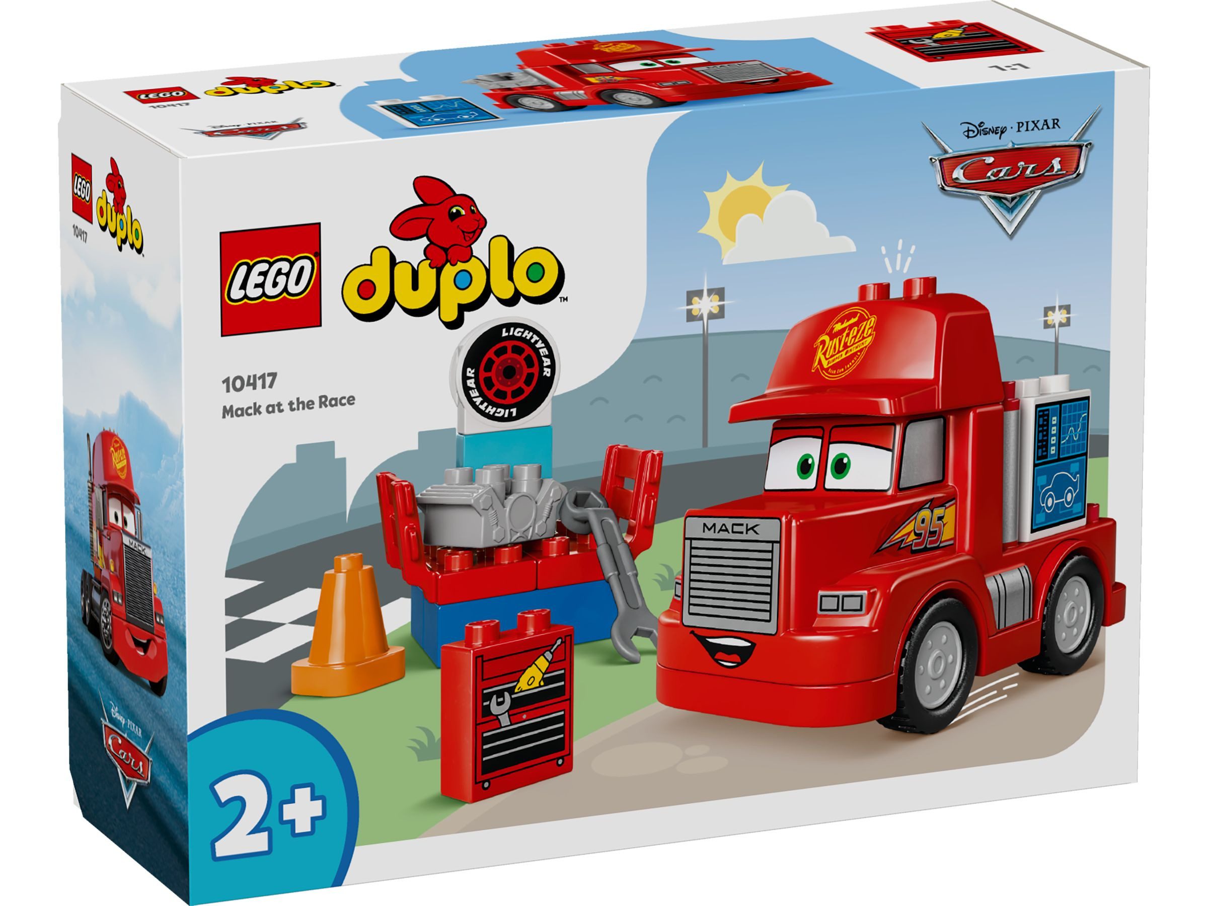 LEGO® LEGO® DUPLO® 10417 Mack beim Rennen Konstruktionsspielsteine günstig online kaufen
