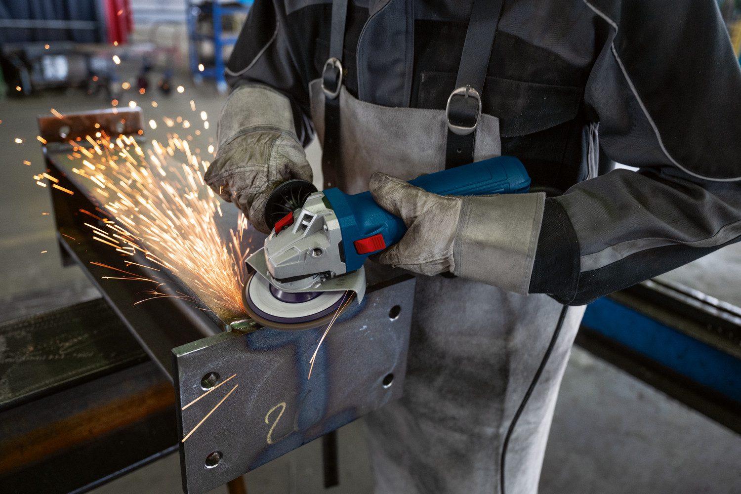 Bosch Professional Winkelschleifer »GWS 12-125«, im Karton