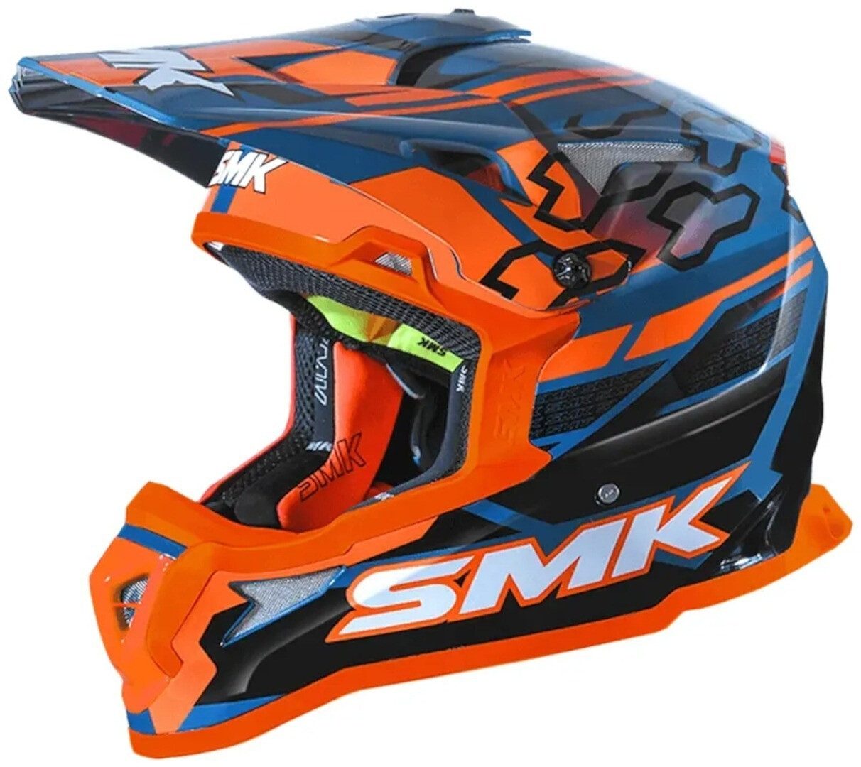 SMK Motocrosshelm Allterra Tribou N Motocross Helm, Atmungsaktiv