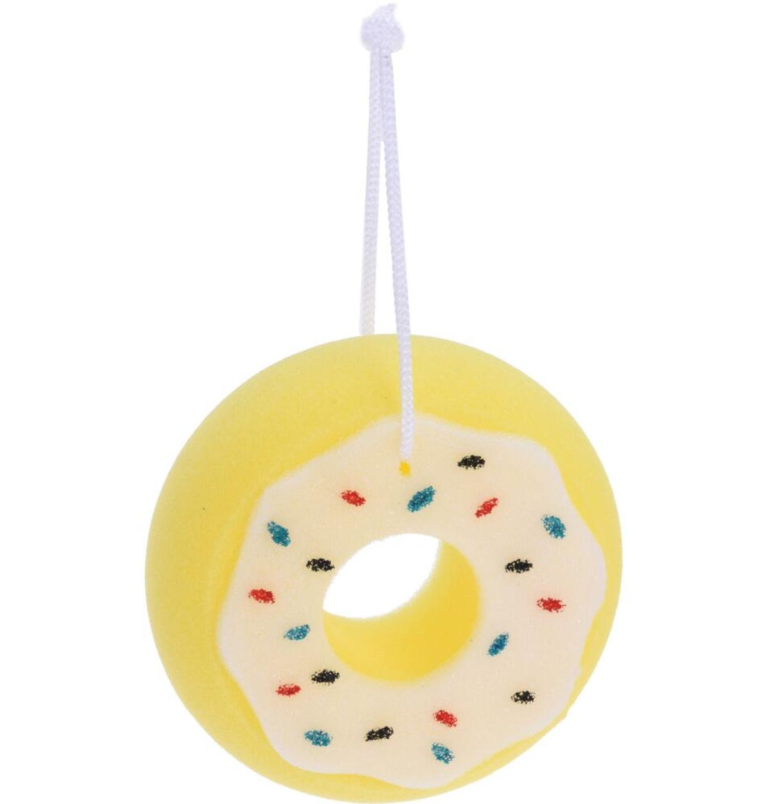 BURI Hautpflegeschwamm BURI Badeschwamm Donut Dusch Waschen Körper Pflege Peeling Massage