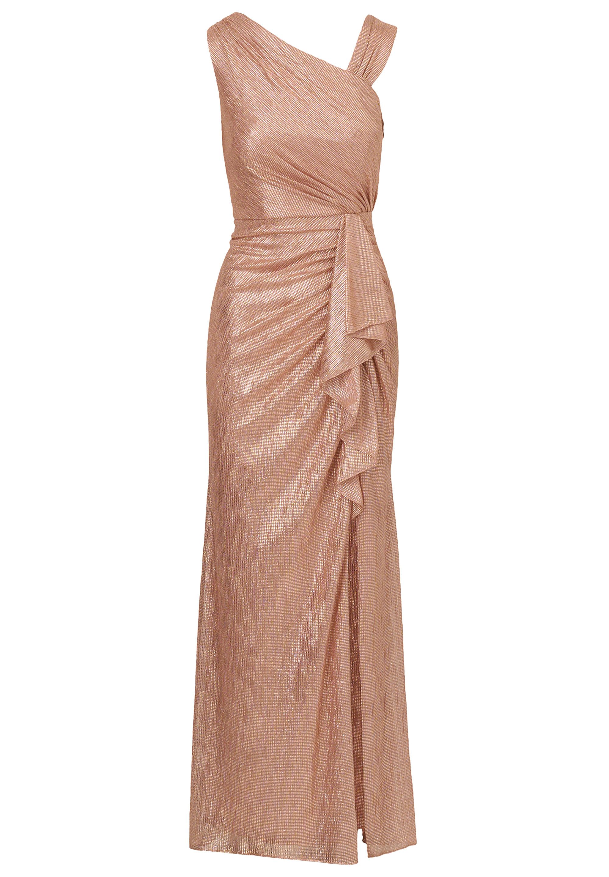 Adrianna Papell Abendkleid Metallic Foil Long günstig online kaufen