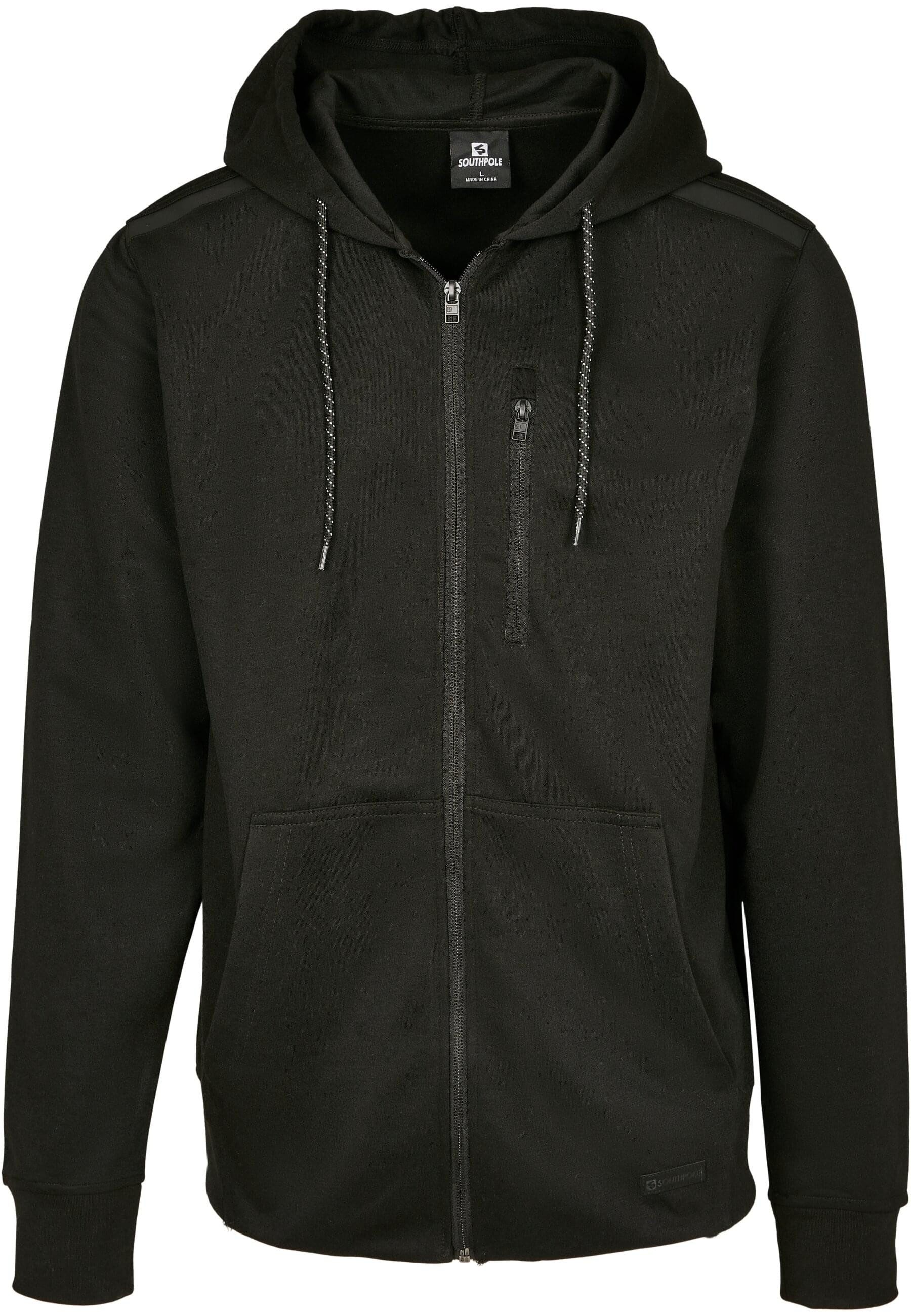 Southpole Sweatjacke Southpole Herren Taped Tech Fleece Full Zip Hoody (1-tlg)