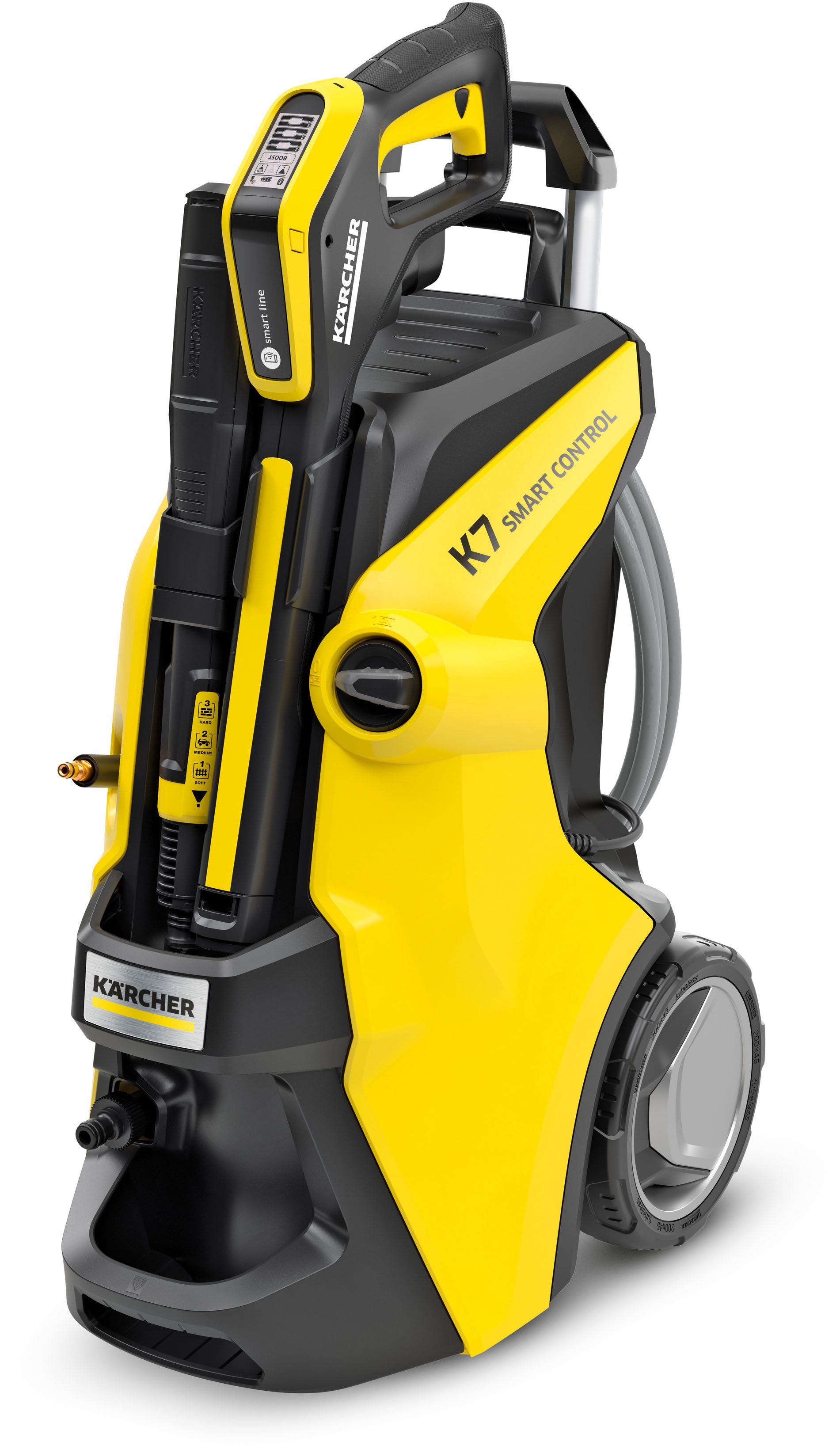 KÄRCHER Мінімиття K 7 Smart Control Flex, Druck max: 180 bar, 3000 W, Fördermenge max: 600 l/h, PremiumFlex-Schlauch, inkl. 3-in-1 Multi Jet