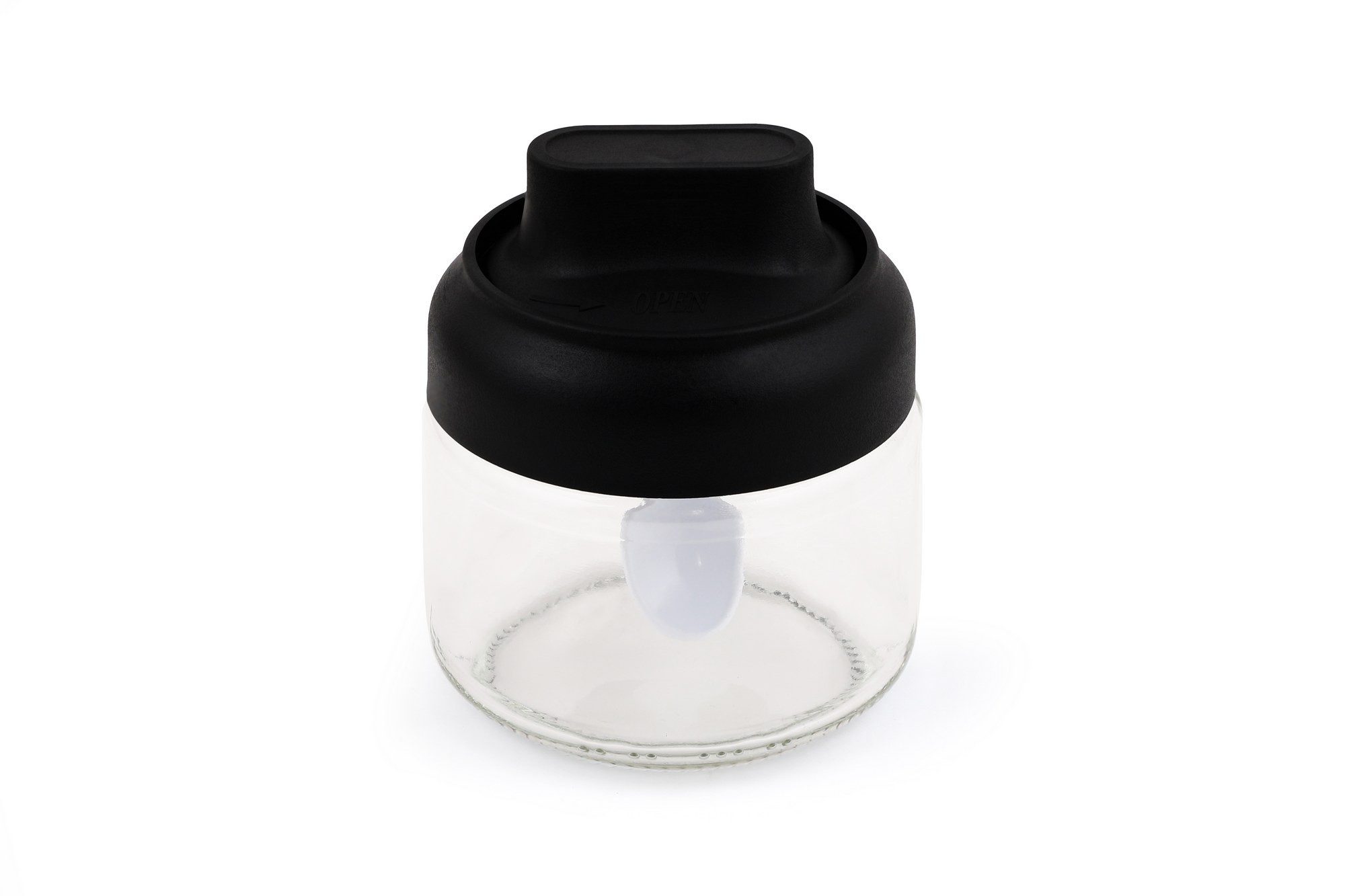 Hermia Concept Vorratsdose 100% GLASS, 10 x 10 x 9,5 cm / 300 ml (12 Pieces) V1484, (12-tlg)