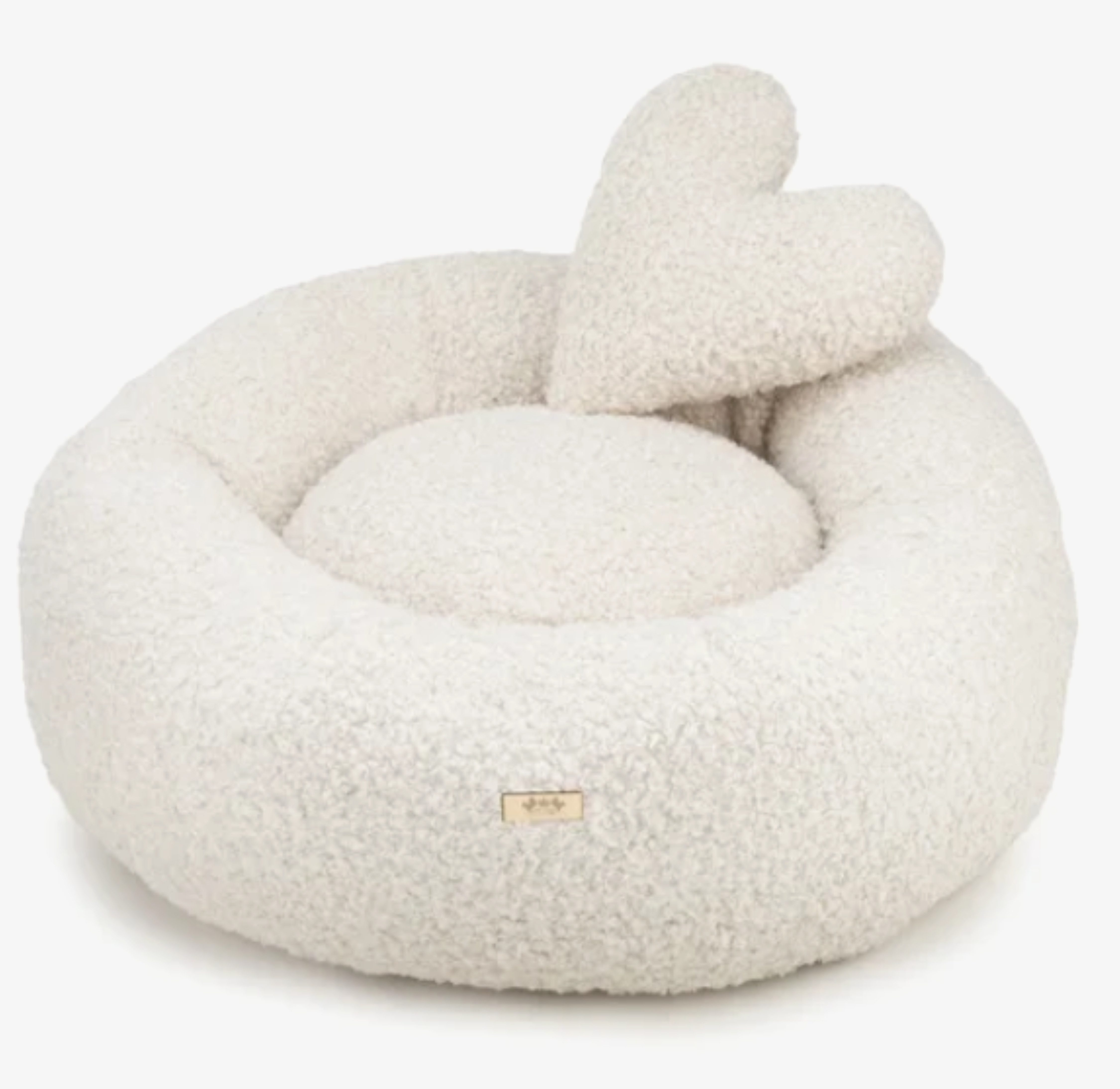 Elite Puppy Tierbett Rundes Hundebett Plüsch für kleine Hunde Katzen waschb günstig online kaufen