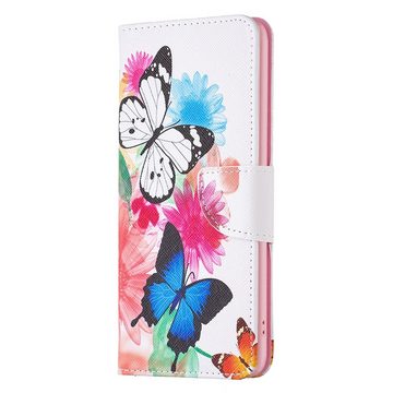 Wigento Handyhülle Für Honor X8b Kunst Leder Book Wallet Schutz Tasche Hülle Case Motiv 2