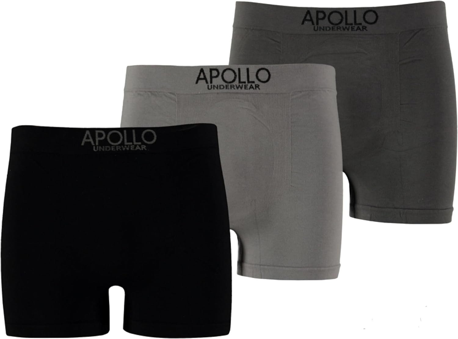 Boxershorts 3 Apollo Boxershorts Unterhosen Retroshorts Seamless